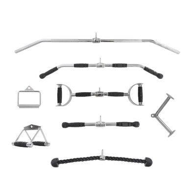 拉力杆高位下拉把手健身房器材