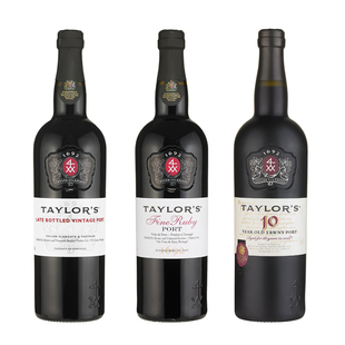 泰来晚装瓶年份波特酒LBV钵酒十年茶色Taylor's Port原瓶进口正品
