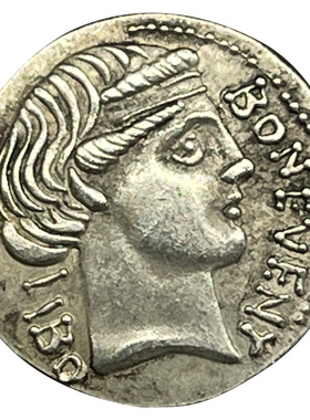 古罗马幸运女神银币硬币古币吊坠