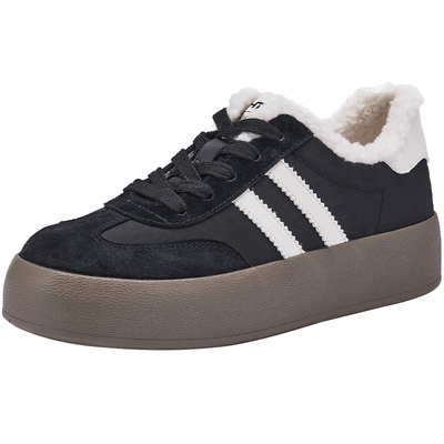 热风2025年冬季女士时尚休闲鞋