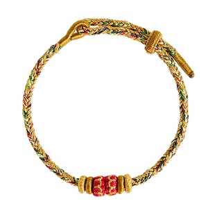 老凤祥凤享好礼生肖本命年蛇非遗手工编织手绳新年礼物跨年送女友