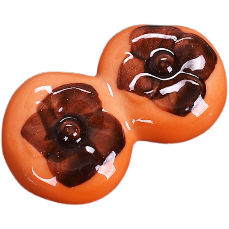 日式卡通动物水果陶瓷筷托家用餐桌小摆件创意笔托酒店日料店筷架