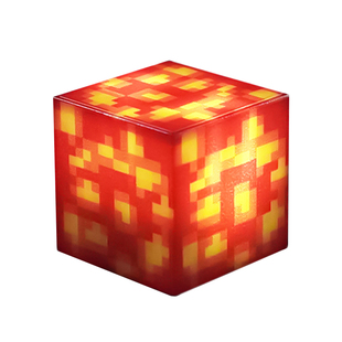 我的世界发光磁力方块拼图磁吸磁铁积木亮灯磁力块儿童玩具礼物