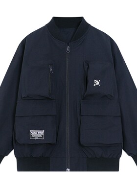 户外飞行员运动工装棒球服外套潮
