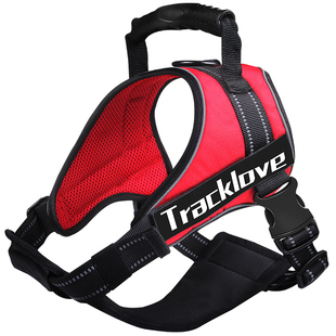 背心式狗狗牵引绳防爆冲大中型犬金毛拉布拉多大狗链遛狗绳胸背带