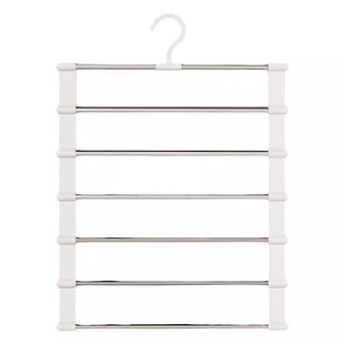 多功能多层魔术裤架衣柜收纳器折叠裤挂家用无痕不锈钢云梯裤夹