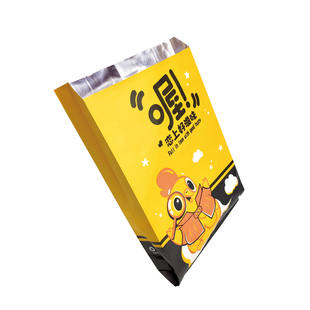 油炸烧烤锡纸打包袋 撸串面筋防油牛皮纸袋 保温外卖袋铝箔袋定做