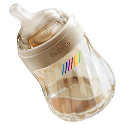 BeBeBus钻光奶瓶ppsu防呛奶瓶