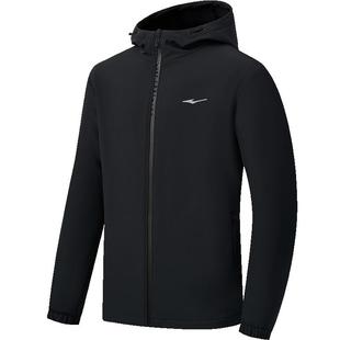 鸿星尔克加绒外套男款冬季男士软壳冲锋加厚运动夹克风衣爸爸男装