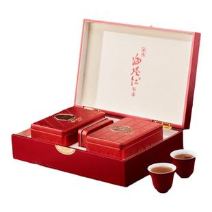 中茶海堤特选海堤红XBT332单芽头金针功夫红茶128g礼盒礼袋