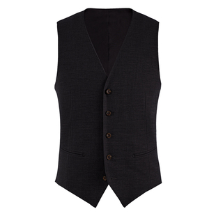 【免烫法兰绒】CULTUM秋冬商务通勤人字纹男装磨毛易打理西服马甲