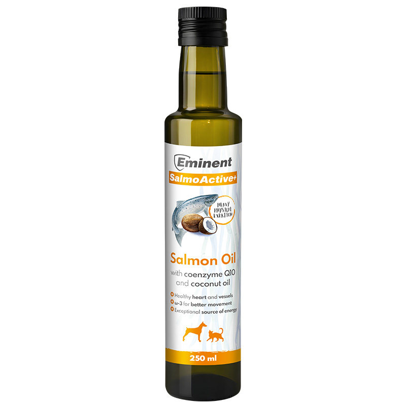 Eminent益诺捷三文鱼油猫犬通用辅酶Q10运动版宠物营养品