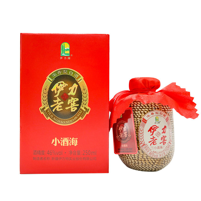 新疆白酒伊力特伊力老窖小酒海浓白酒/调香白酒