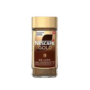 瑞士进口Nescafe Gold雀巢金牌金标冻干咖啡100克瓶装速溶黑咖啡