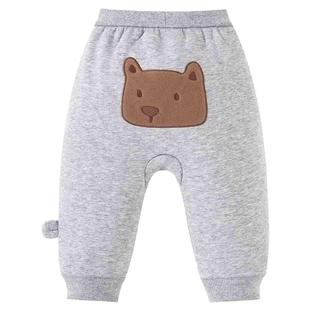 迷你巴拉巴拉男女童裤子保暖内里加绒不勒肚2025冬装新款宽松PP裤