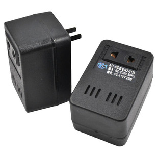 变压器220V转110V100v120v美国日本电源电压转换器 30W变压插头