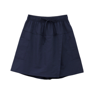 工装短裙裤女2026夏季新款设计感防走光薄款高腰速干a字短裤裤裙