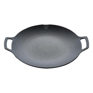 BESCO韩式户外烤肉盘露营烧烤铁板烧家用卡式炉加厚煎烤牛排不粘