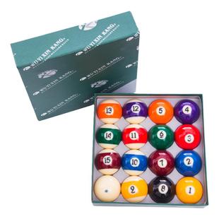 台球球子标准大号5.72cm中式黑八水晶球酚醛树脂台球蛋儿桌球子