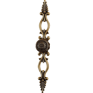 柜子门把手柜门欧式抽屉单孔橱柜北欧法式仿古复古衣柜家具小拉手