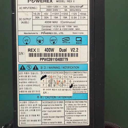 询工控机设备电源POWEREX REX II PFC450