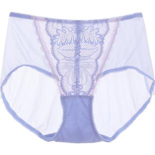 茜施尔性感蕾丝女士内裤中腰收腹提臀短裤薄款透气平角小裤女