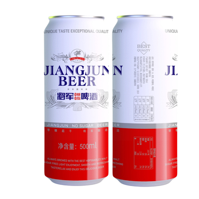 将军超干无糖低嘌呤啤酒0糖0脂精酿500ml12罐[顺丰到家]