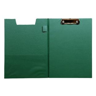 加厚硬板夹A4写字板垫板夹双对折文件夹纸本夹竖式签约夹办公用品