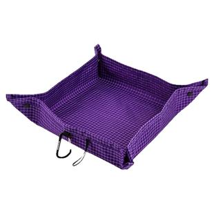 户外超轻小地兜轻量化露营坐垫徒步杂物收纳整理置物托盘防潮地桌