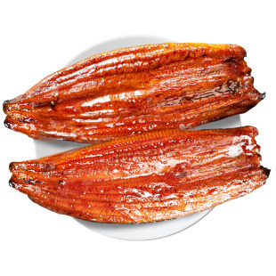 旗舰日式蒲烧鳗鱼加热即食烤鳗鱼饭汁鲜活烤制冷冻整条寿司商用