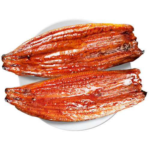 旗舰日式蒲烧鳗鱼加热即食烤鳗鱼饭汁鲜活烤制冷冻整条寿司商用