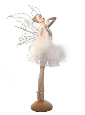 简约芭蕾舞精灵天使女孩客厅摆件