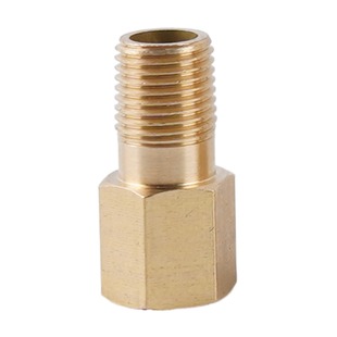 模温机内外牙延长杆模具水嘴气动内外丝加长连接杆铜管JTW1分 2分