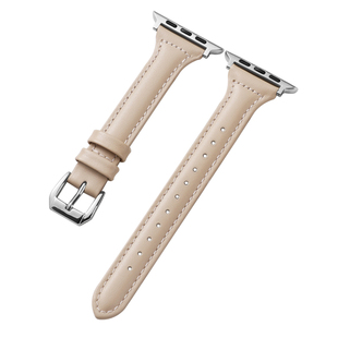 适用iwatch9表带applewatch手表带皮iphonewatch苹果手表watchs7/6/se皮表带夏天高级感iwatchs8真皮女s7s8s9