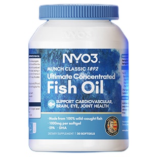 NYO3鱼油成人中老年养生高纯度60%胶囊omega-3 30粒