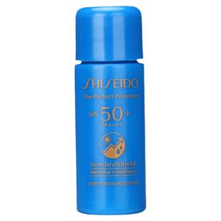 资生堂新艳阳夏臻效水动力防护乳液7ml 蓝胖子防晒隔离霜清爽控油