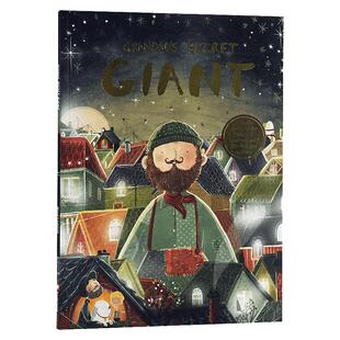 爷爷的秘密巨人 英文原版 Grandad's Secret Giant 故事绘本学习接纳与包容大熊和钢琴作者作品 David Litchfield 英语书籍