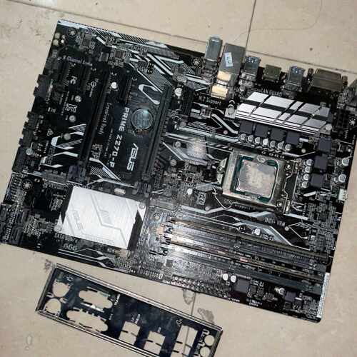 议价华硕z270p完好无修正常使用刚拆下来只有主板没CP可维修