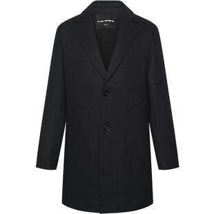 [热燃/山羊绒]利郎官方中长款毛呢大衣男士冬季男装呢子外套