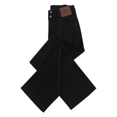 烟管直筒牛仔裤法棍裤