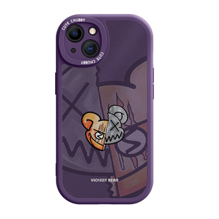 opporeno9手机壳新款reno8/7男女oppo适用opopreno6pro+硅胶reon5k后外壳opreno3se保护套小羊皮2z暗紫色por