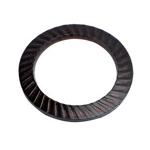 双面齿垫圈DIN9250发黑65Mn锰钢304不锈钢防松锁紧防滑垫片自锁