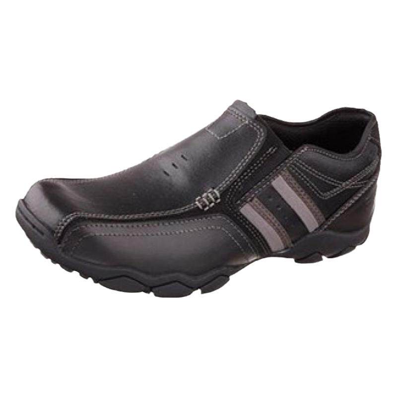 美国直邮 9950 Skechers/斯凯奇男鞋皮质舒适套脚休闲鞋散步鞋