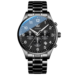 官方正品欧利时男士手表电子表男款2025新款多功能黑武士石英腕表