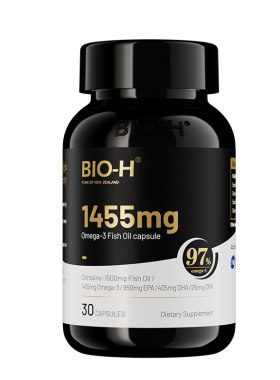 BIOH进口深海鱼油97%纯度3瓶装