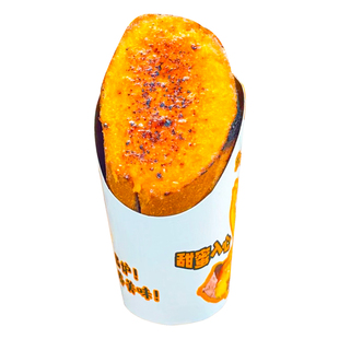 振兴烤红薯包装盒烤蜜薯地瓜盒子烤面包打包盒牛皮纸斜口纸杯盒子