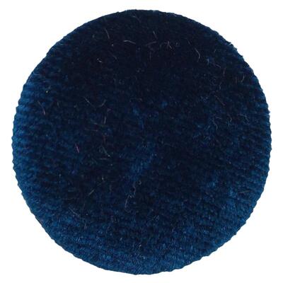 韩国进口黑色金丝绒手工包布纽扣