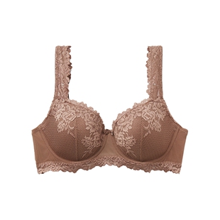Intimissimi意舒漫女士经典SOFIA花卉蕾丝薄杯聚拢文胸RI1294R