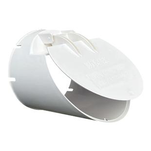 110管防臭器pvc排污管道止逆阀50化粪池排水止回阀75防返水堵口井