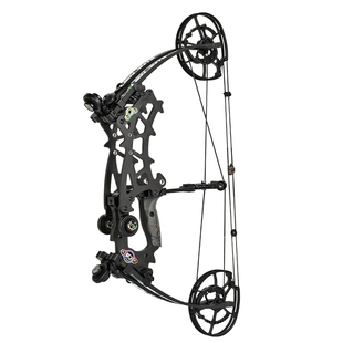 恶棍两用复合弓Po钛合金恶棍户外射箭獠牙短轴碳纤维车载钢珠弓